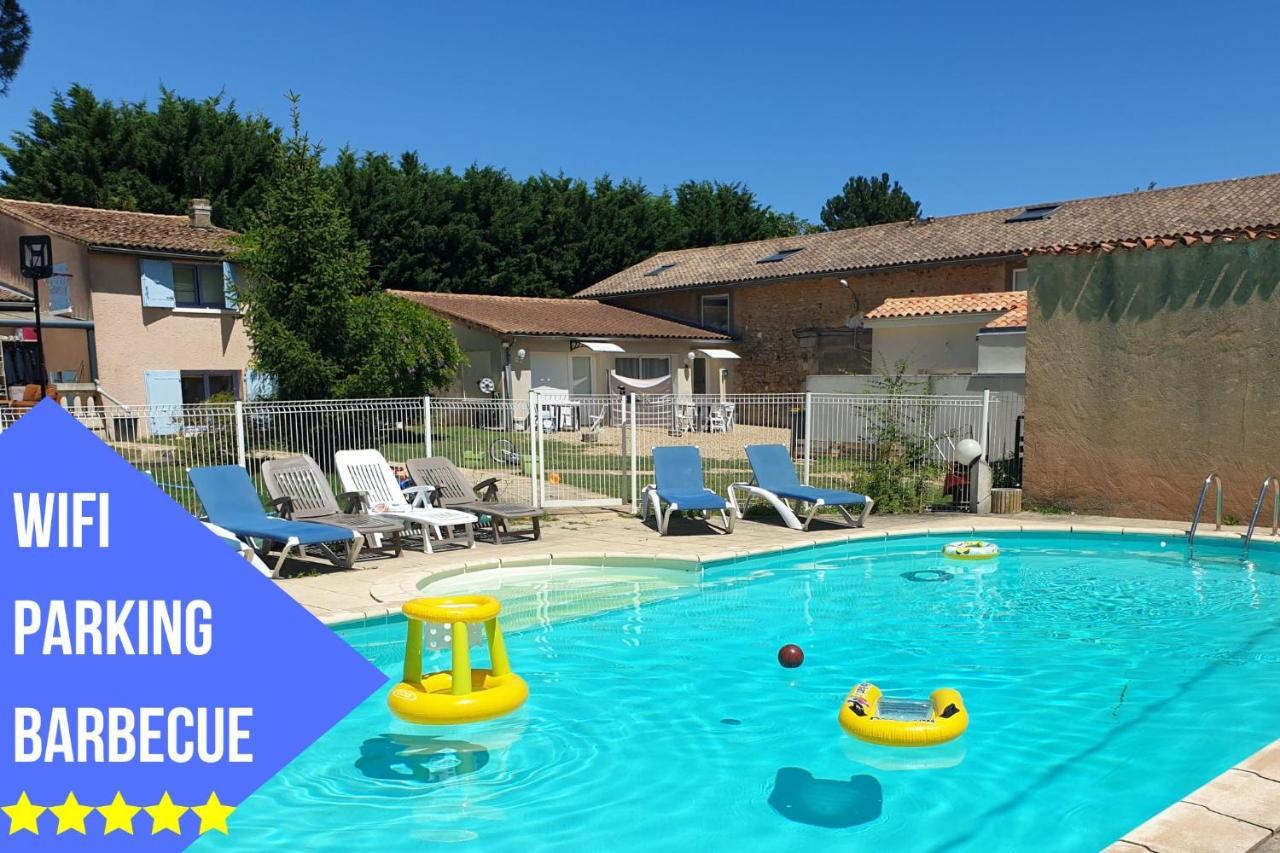Bel Appartement T2 Climatise Avec Piscine Poitiers-Futuroscope-Creps De Poitiers Vouneuil-sous-Biard Zewnętrze zdjęcie